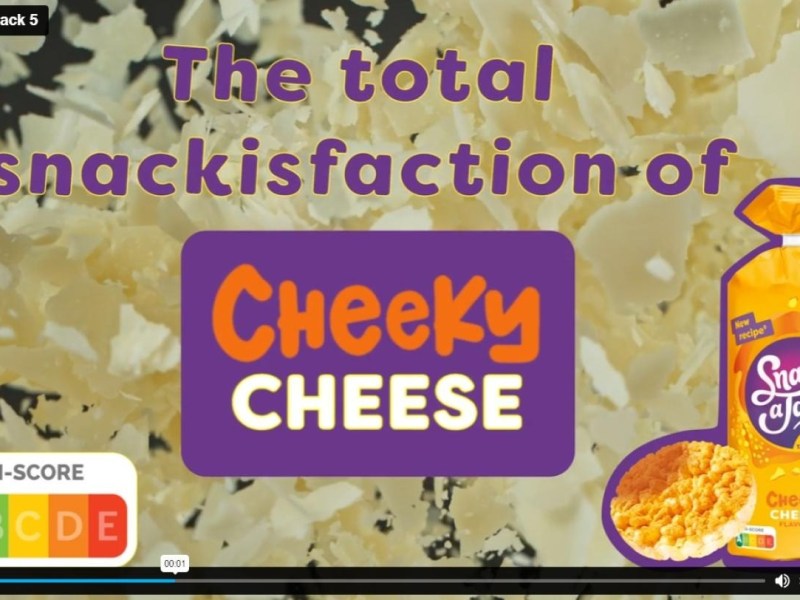 SnackAJacks Project – social media adverts – cheeky cheese