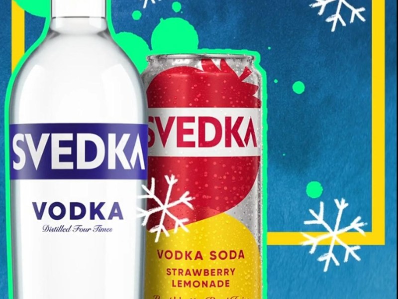 Vodka Svedka Christmas Campaign 2021 for USA market